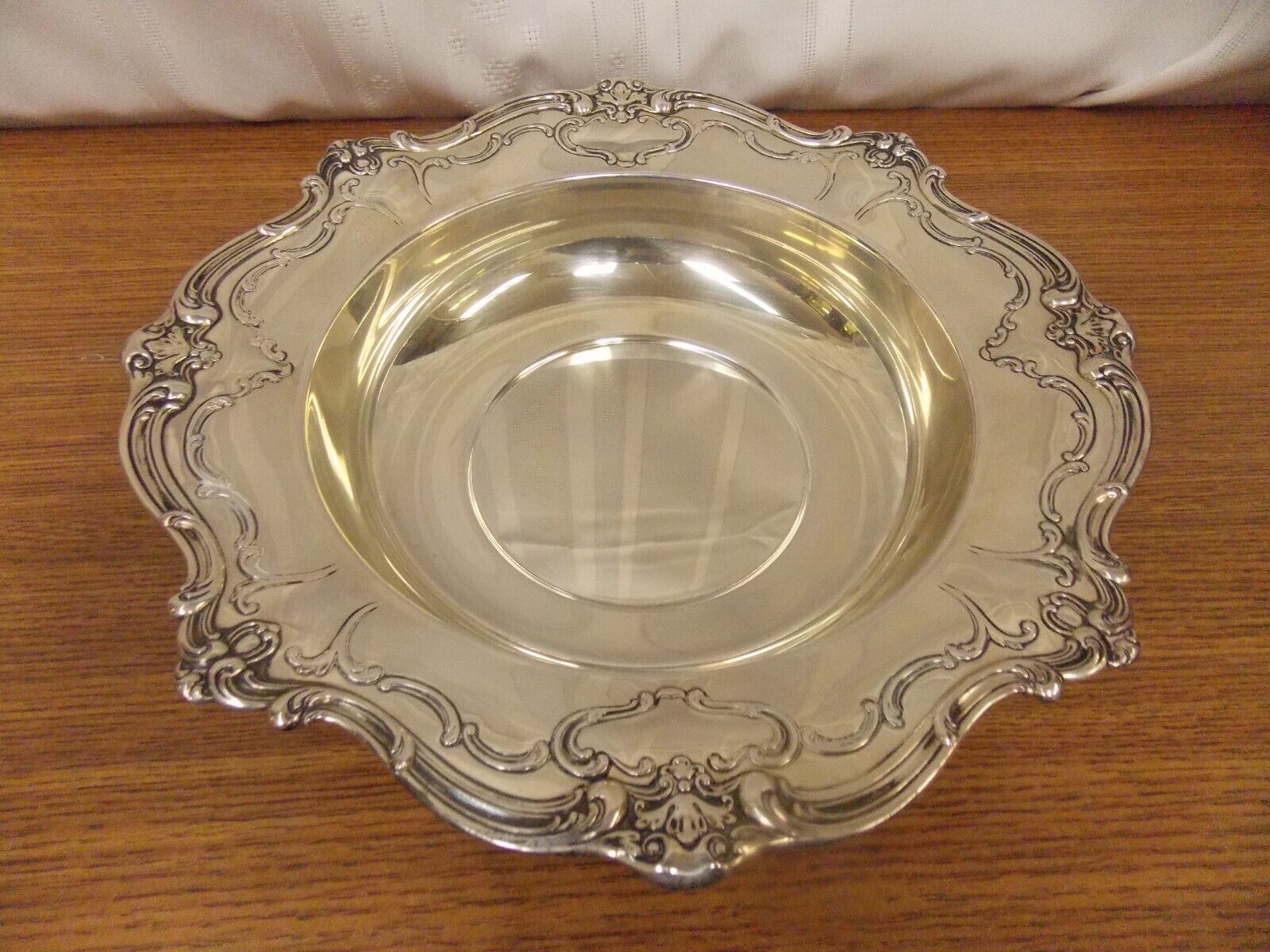 Vintage Gorham Sterling Chantilly Duchess # 745 10" Silver Bowl